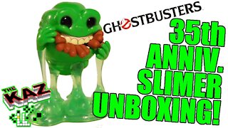 Ghostbusters 35th Anniversary Slimer Funko Pop Unboxing