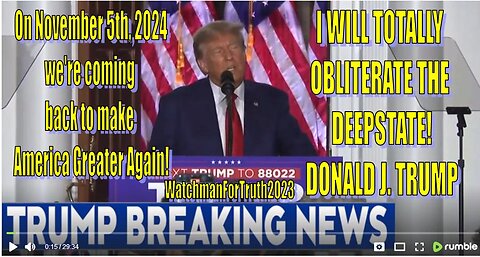 The Teflon Don Donald J. Trump is COMING BACK in November 24, 2024!