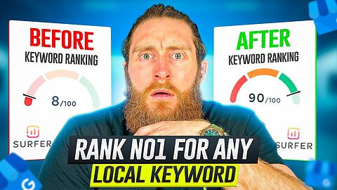 Surfer SEO Tutorial | Rank No1 For Any Local Keyword