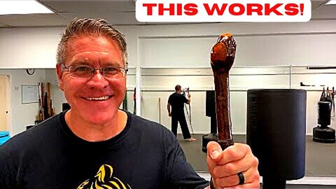 How I use a walking stick for self defense