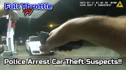 Police Find And Arrest Car Theft Suspects!