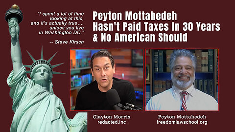 Peyton Mottahedeh Hasn't Paid Taxes In 30 Years & No American Should