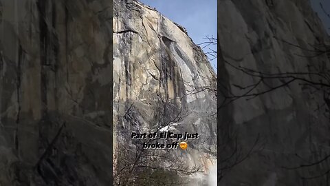 WATCH: Rockslide caught on camera at El Capitan in Yosemite Land on the move! New Madrid adjustment