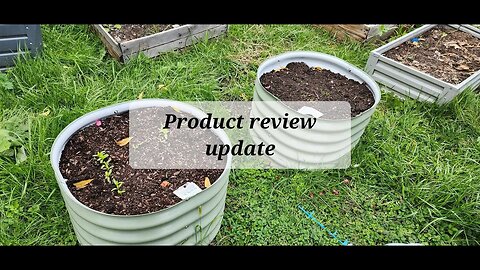 Product review Vegega raised bed Update from planting