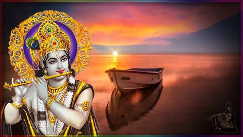 Krishna Flute Music & ASMR Waves | Healing Positive Energy