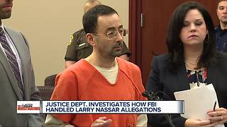 Justice Department reviews FBI handling of Nassar allegations