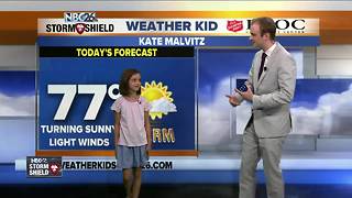 Meet Kate, our NBC26 Weather Kid of the Week!