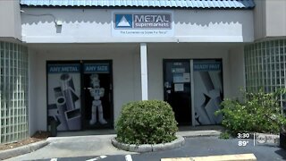 Tampa metal business providing opportunities for veterans and students
