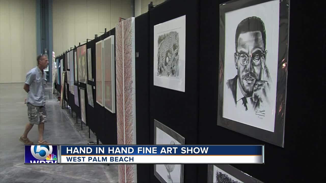 Hand in hand fine art show held in West Palm Beach