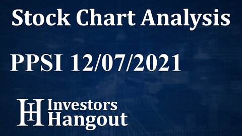 PPSI Stock Chart Analysis Pioneer Power Solutions Inc. - 12-07-2021