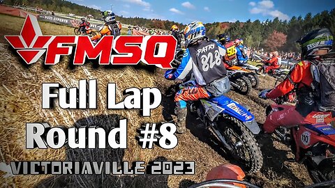 FMSQ Victoriaville Round #8 2023 | Full Lap RAW | Dirt Bike Enduro Race #enduro #dirtbike #motocross