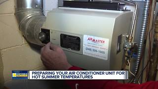 Getting your air conditioner ready for summer