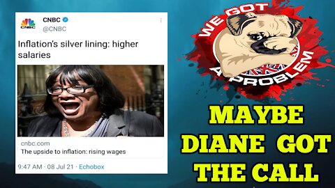 CNBC Tell Diane Abbott To Hold Their Beer