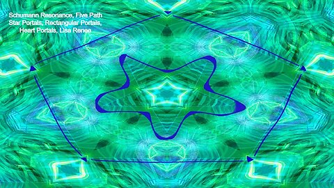 Schumann Resonance, Five Path Star Portals, Rectangular Portals, Heart Portals, Lisa Renee