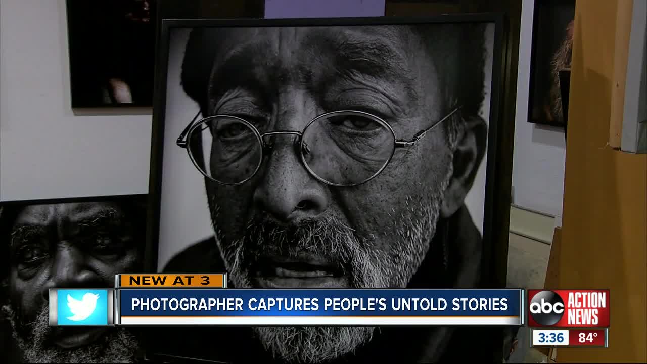 Tampa photographer creates book from photos of the homeless telling their stories