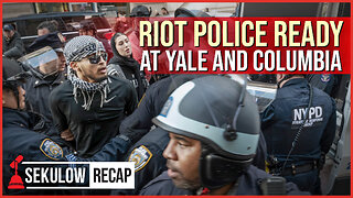 Riot Police Dispersed Throughout Yale, Columbia Universities Amid Palestinian Protests