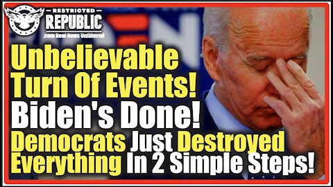 Unbelievable Turn Of Events! Biden’s Done! Democrats Just Destroyed Everything In 2 Simple Steps!