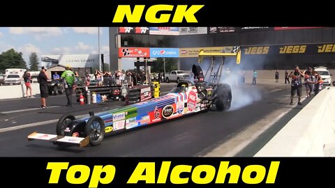 NGK Top Alcohol Dragster Lucas Oil Drag Racing Series