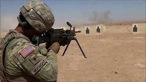 Michigan Army National Guard conducts alternate weapons qualification during African Lion 22