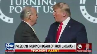 Trump Reacts To Rush Limbaugh's Passing