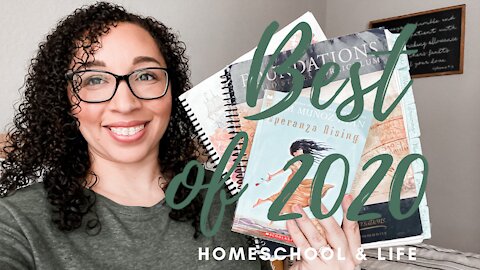 Best of 2020 // Homeschool Curriculum, Books, Podcasts & More // Homeschool & Lifestyle Favorites