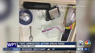 Two arrested in Port St. Lucie drug raid