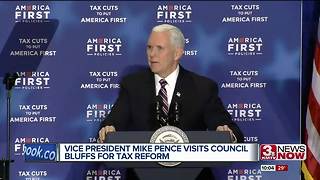 Vice President Mike Pence visits Council Bluffs for Tax Reform