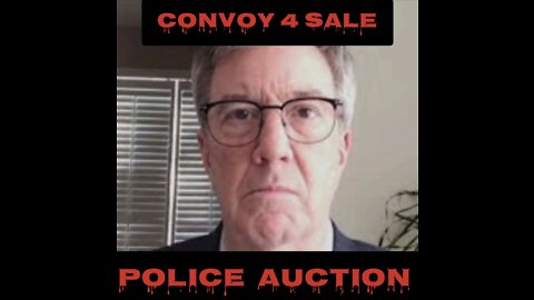 Convoy up for sale at the police auction