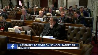 State Assembly debating Walker's school safety proposal