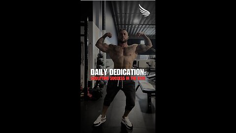 🙌👊 Daily Dedication: Sculpting Success in the Gym | #motivation #shorts