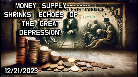 📉💵 Analyzing the Shrinking Money Supply: Are We Heading Toward a New Great Depression? 💵📉