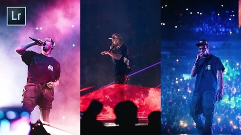 Editing Photos from the Travis Scott Astroworld Tour (Lightroom CC Tutorial)