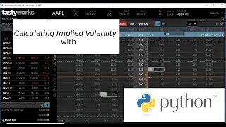 Calculating Implied Volatility from an Option Price Using Python