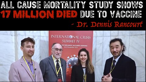 🚨All cause morbidity data🚨booster data/excessive death data/ Study By Dennis Rancourt￼ 🚨