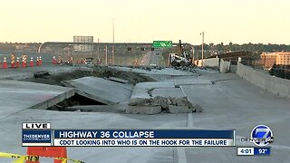 CDOT, private company working to figure out why US 36 collapsed, next steps in rebuild