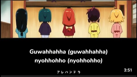 Japanese anime song joshirakhu