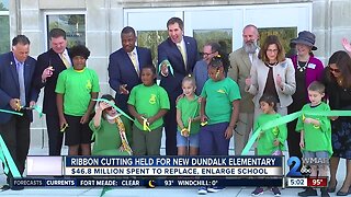 Ribbon cutting held for new Dundalk Elementary