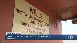 Coronavirus testing site to open in Riviera Beach this weekend for 'under-served' community
