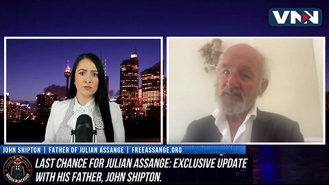 Last Chance for Julian Assange: Exclusive Interview With His Father, John Shipton