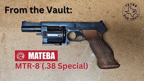 From the Vault: Mateba MTR-8 (.38 Special) - Rare 1 of 500 Emilio Ghisoni designed revolver