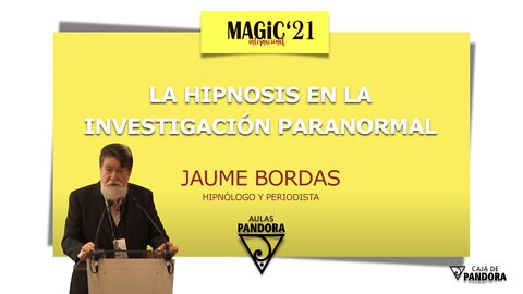 LA HIPNOSIS EN LA INVESTIGACIÓN PARANORMAL con Jaume Bordas | Hipnólogo