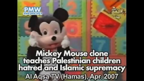Islamic Television: A Muslim, 'Mickey Mouse' teaches Islamic Supremacism