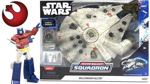 Star Wars - Micro Galaxy Squadron Millennium Falcon Review