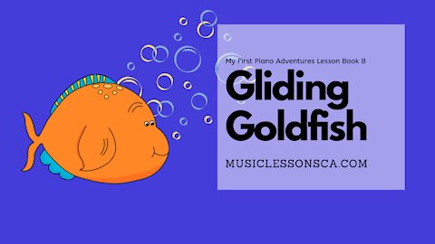 Piano Adventures Lesson Book B - Gliding Goldfish