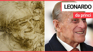 Visitors to a museum claim Leonard Da Vinci painting looks just like Prince Philip