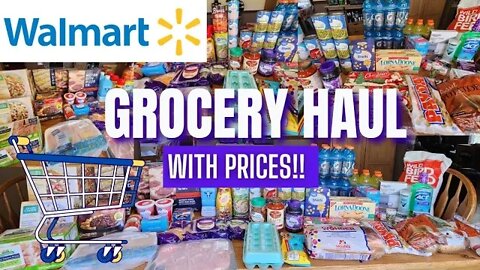 🛒 NEW LARGE GROCERY HAUL | WITH PRICES | WALMART NOVEMBER 2022