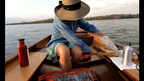 Sailing Grace: Early Spring Sunset Picnic Sail