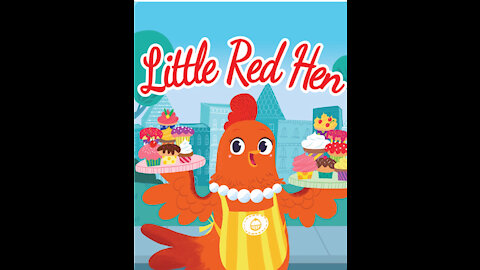 Little Red Hen Cupcake Truck Children Story