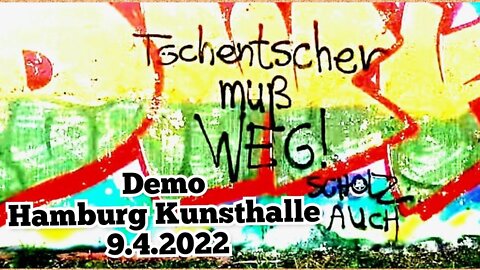 Demo Hamburg Kunsthalle - 9.4.2022