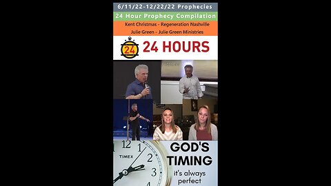 Great Exodus, 24 Hour Period prophecy compilation - Kent Christmas, Julie Green